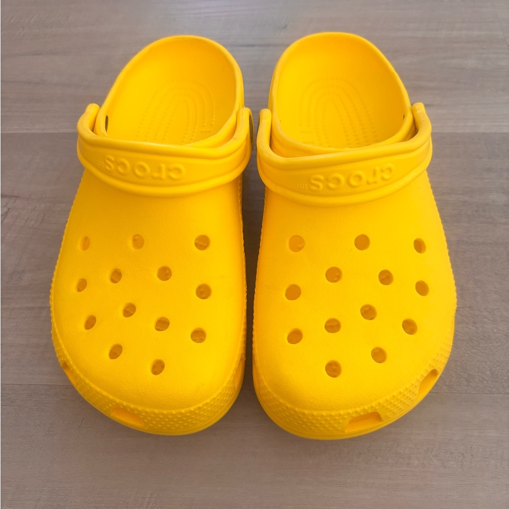 Yellow Crocs - image 1